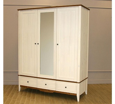 Шкаф 33 Пенни комбинированный с 1-м зеркалом купить в Москве - фото №1