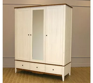 Шкаф 33 Пенни комбинированный с 1-м зеркалом купить в Москве - фото №1