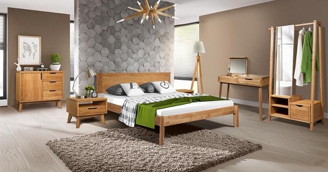 Набор мебели для спальни Доната (Массив дуба) купить в Москве - фото №1