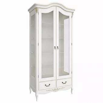 Сервант стеклянный Romantic Gold art. R181g купить в Москве - фото №1