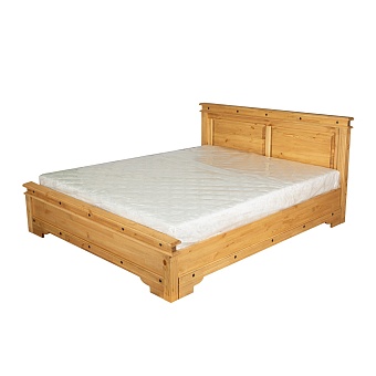 Кровать двуспальная - 160х200, Викинг 01 купить в Москве - фото №1