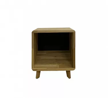 Прикроватная тумбочка 1Х Lugo R197 из массива дуба купить в Москве - фото №1