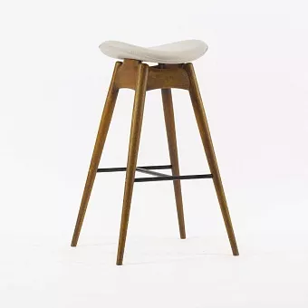 Стул барный Анастасия комфорт без спинки без подлокотников с тканью купить в Москве - фото №1