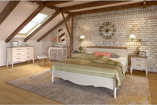 Набор мебели для спальни Лебо (цвет бежевый воск/антик) купить в Москве - фото №1 Набор мебели для спальни Лебо (цвет бежевый воск/антик) купить в Москве - фото №1