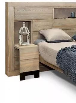 Приставка TEMPO BLACK КМПК-1  к кровати купить в Москве - фото №1