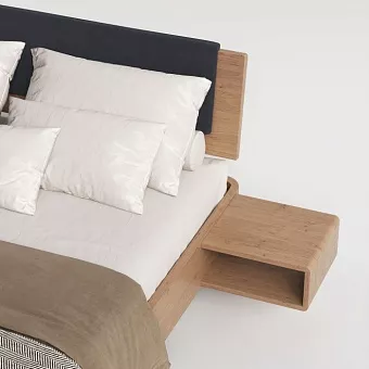 Прикроватная тумбочка Lugo R205 из массива дуба купить в Москве - фото №1