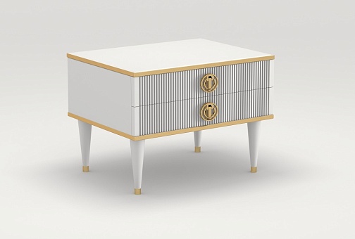 Тумба прикроватная Глория 2 ящика купить в Москве - фото №1