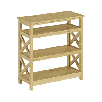 Стеллаж  Оливер малый из массива сосны купить в Москве - фото №1