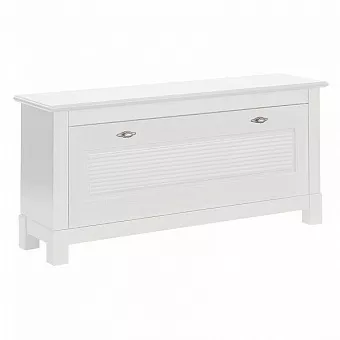 Тумба под обувь Рауна 01 Белый воск купить в Москве - фото №1