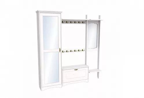 Вариант прихожей №38-1  шириной 189,3 см купить в Москве - фото №1