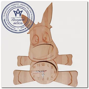 Часы Ослик Ч02 купить в Москве - фото №1