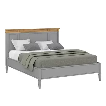 Кровать Ольса-160 из массива сосны купить в Москве - фото №1