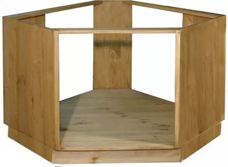 Шкаф-стол угловой под плиту ПЛ 39 купить в Москве - фото №1