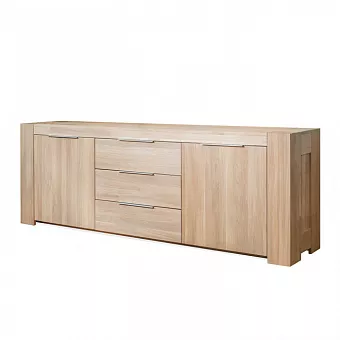 Тумба "Фьорд 3", дуб массив купить в Москве - фото №1