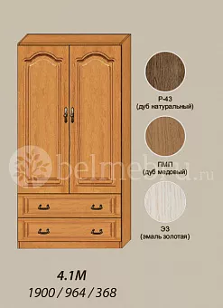 Модульная прихожая Вилия-М Шкаф комбинированный №4.1 М купить в Москве - фото №1