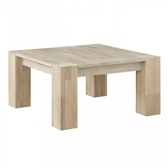 Стол журнальный "Фьорд", опоры 14, дуб массив купить в Москве - фото №1