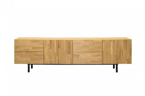 Тумба под ТВ Варди 220 массив дуба купить в Москве - фото №1