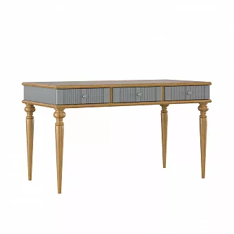 Стол письменный Рандеву-003 (Серый №7042 + антик №24) купить в Москве - фото №1