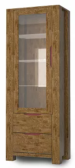 Витрина  Riva  цвет Графит купить в Москве - фото №1