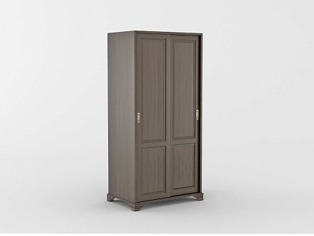 Шкаф-купе "Лира" 2 ств. (направляющие СКМ) купить в Москве - фото №1