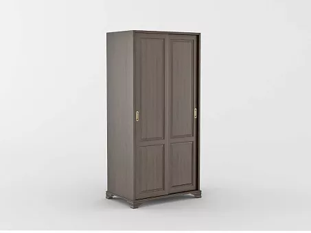 Шкаф-купе "Лира" 2 ств. (направляющие СКМ) купить в Москве - фото №1