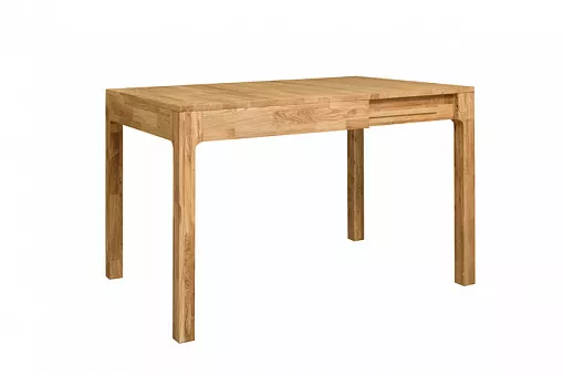 Cтол обеденный раздвижной Марси 85/125 массив дуба купить в Москве - фото №1