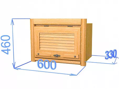 Шкаф настенный над вытяжкой на 60 "Хлоя КХ 09" купить в Москве - фото №1