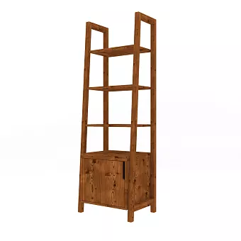 Стеллаж "Доната 7" массив сосны купить в Москве - фото №1