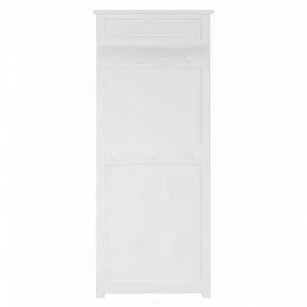 Вешалка настенная Рауна 200 Белый воск купить в Москве - фото №1