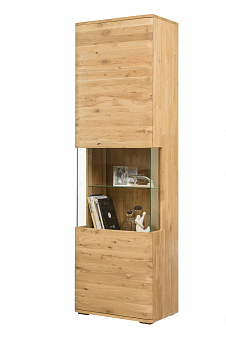 Шкаф с витриной Милтон 1 купить в Москве - фото №1