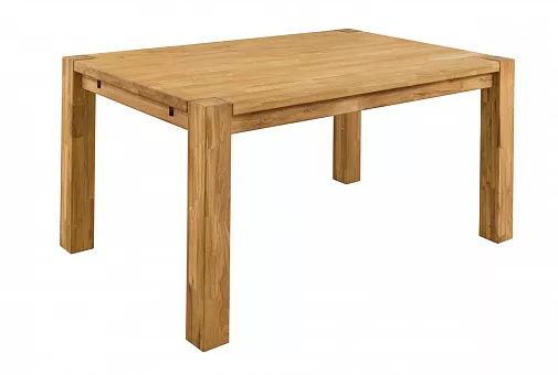 Стол обеденный"Прованс 01" «проходные» ноги,  сечение 9, ширина 140, дуб массив купить в Москве - фото №1