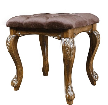 Банкетка "Альба 26" П 524.26 палисандр (с зол., с сер.) купить в Москве - фото №1