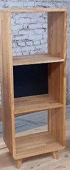 Стеллаж 3Х Lugo R199 из массива дуба купить в Москве - фото №1