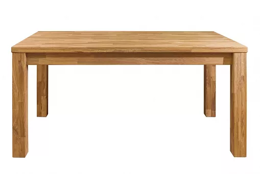 Стол обеденный "Прованс 02" классическая крышка, сечение ноги 9, ширина 160, дуб массив купить в Москве - фото №1