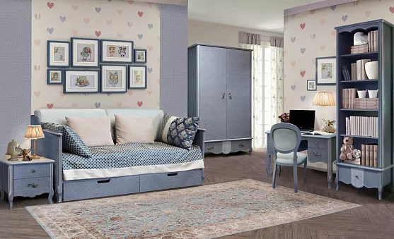 Набор мебели для детской Лаура (цвет шато) купить в Москве - фото №1