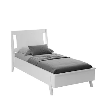 Кровать Винтаж 90х200 белый лак купить в Москве - фото №1