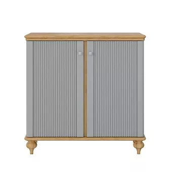 Комод Рандеву-220 (Серый №7042 + антик №24) купить в Москве - фото №1