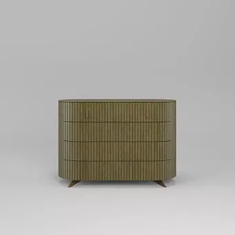 Комод Eclipse 4 ящика ЭК 304 Натуральный дуб с патиной купить в Москве - фото №1