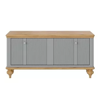 Тумба под обувь Рандеву-10 (Серый №7042 + антик №24) купить в Москве - фото №1